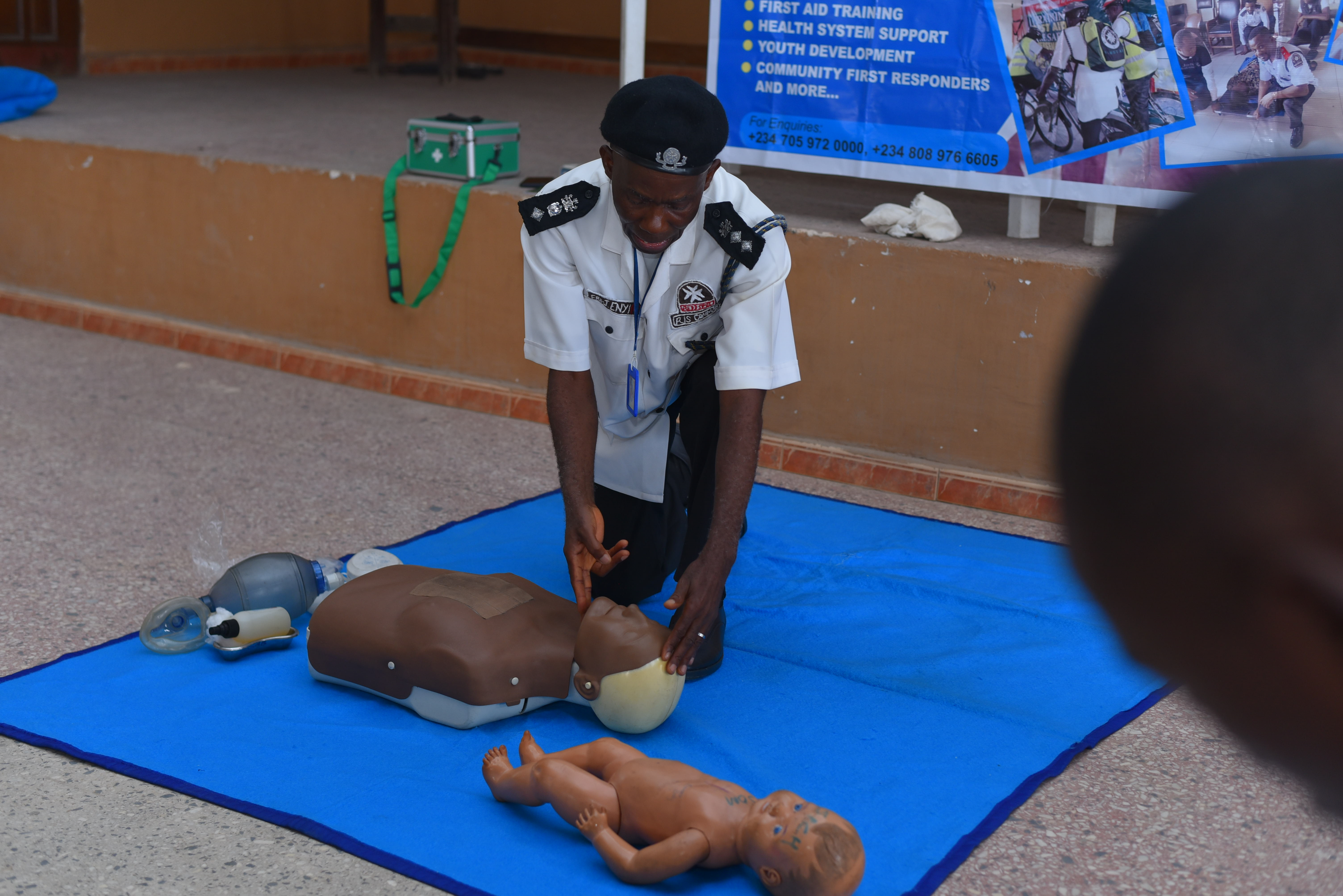 St John Ambulance Nigeria volunteers group gathering